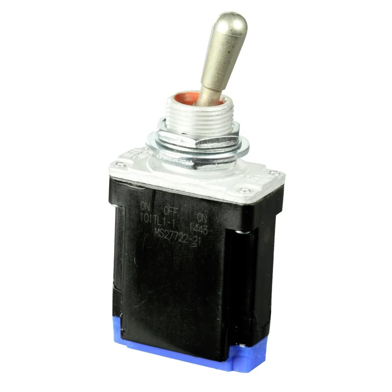 Honeywell Technologies Toggle Switch Bushing Mount On-Off-On SPDT 20A Contact 28V DC 125V AC 101TL1-1
