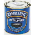 Hammerite Direct to Rust Paint in Hammered Black, 5 L 5084796