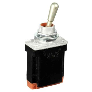 Honeywell Technologies Toggle Switch, Bushing Mount, On-On, SPDT, Wire Terminal, 28 V dc, 125 V ac 101TL2-3