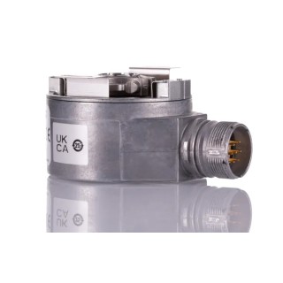 SICK AFS/AFM60 SSI Series Absolute Encoder, 32V Supply Voltage, 8192 PPR, Through Hollow Shaft 15 mm AFM60