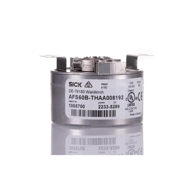SICK AFS/AFM60 SSI Series Absolute Encoder, 32V Supply Voltage, 8192 PPR, Through Hollow Shaft 15 mm AFM60