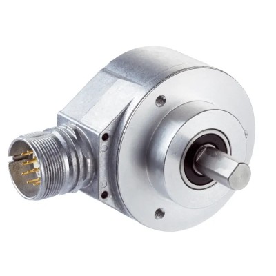 SICK DFS60 Series Incremental Encoder 5.5V Supply, 5000 PPR, TTL Output, Solid 10 mm Shaft, IP65, Programmable DFS60