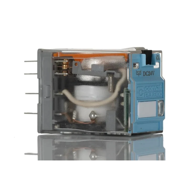 Releco Power Relay 24V DC Coil 5A Switching Current DPDT C9-R21N