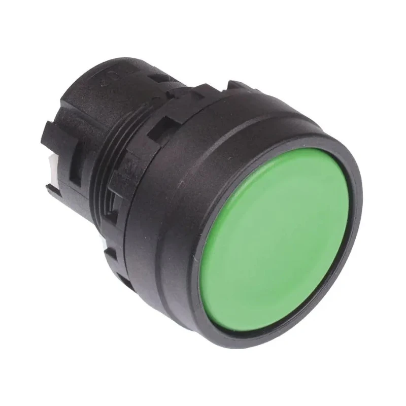 Idec Green Momentary Push Button Head 22 mm Cutout IP67 IP69K YW1B