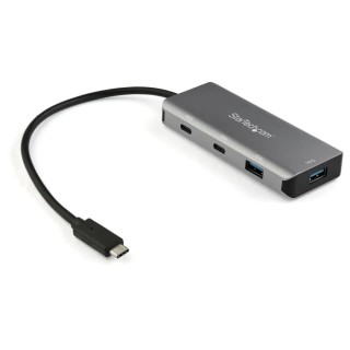 StarTech.com 4 Port USB 3.1 USB Hub USB Bus Powered 105 mm x 45 mm x 15 mm HB31C2A2CB