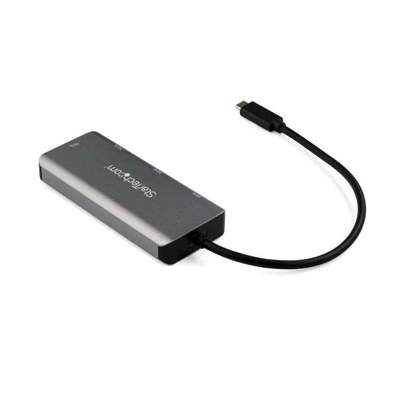 StarTech.com 4 Port USB 3.1 USB Hub USB Bus Powered 105 mm x 45 mm x 15 mm HB31C2A2CB