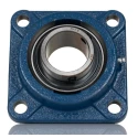 SKF Flange Bearing Unit 60 mm Inside Diameter Cast Iron 3 Hole Cylindrical Bore FY 60 FM