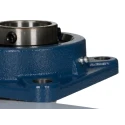 SKF Flange Bearing Unit 60 mm Inside Diameter Cast Iron 3 Hole Cylindrical Bore FY 60 FM