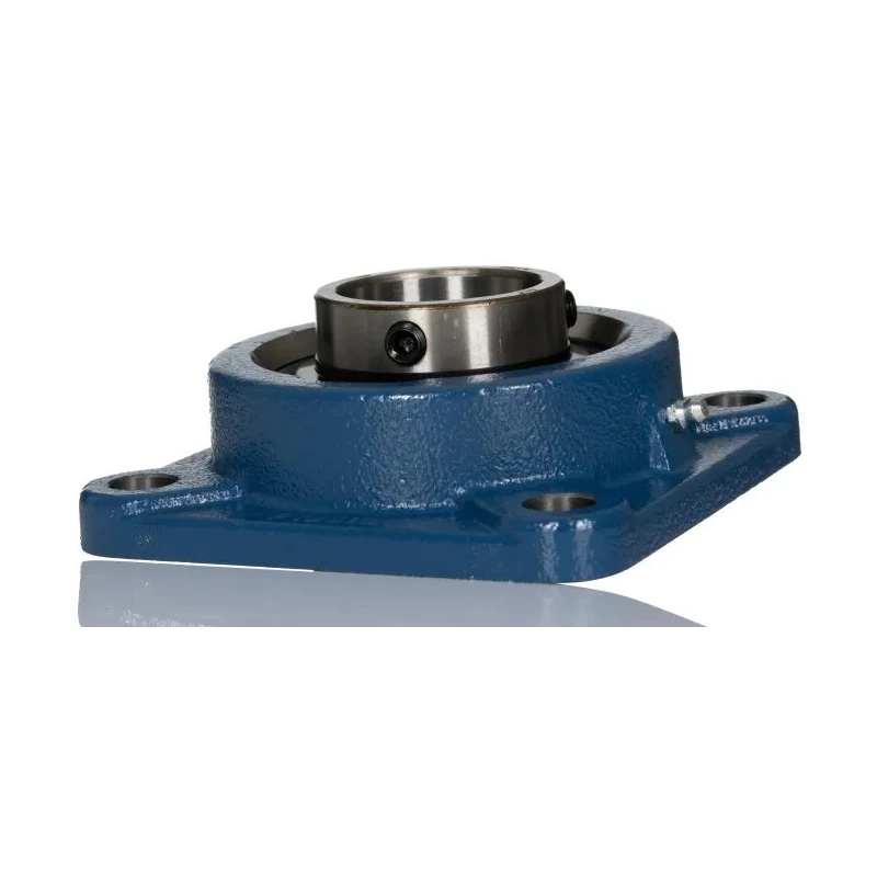 SKF Flange Bearing Unit 60 mm Inside Diameter Cast Iron 3 Hole Cylindrical Bore FY 60 FM