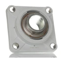 SKF 4 Hole Cylindrical Flange Bearing Unit Steel Housing 40 mm ID 130 mm Length FYWK 40 YTA