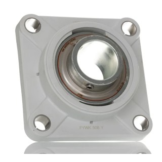 SKF 4 Hole Cylindrical Flange Bearing Unit Steel Housing 40 mm ID 130 mm Length FYWK 40 YTA