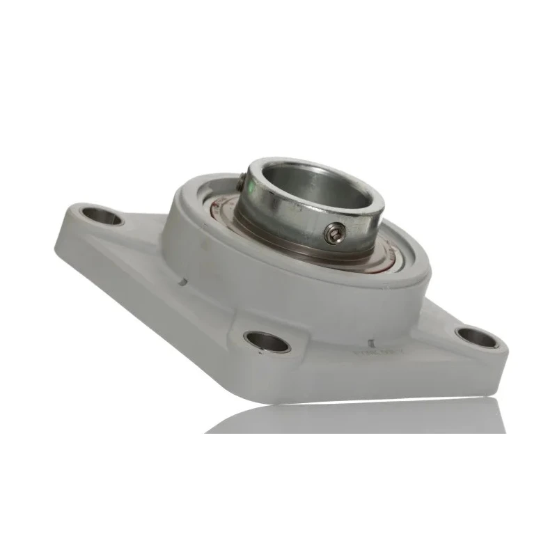 SKF 4 Hole Cylindrical Flange Bearing Unit Steel Housing 40 mm ID 130 mm Length FYWK 40 YTA