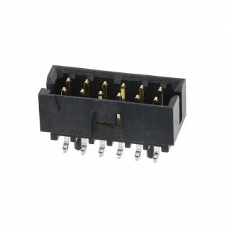 Molex Milli-Grid Series Vertical Surface PCB Header 12 Contacts 2 mm Pitch 2 Rows Shrouded 878321222