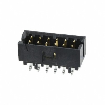 Molex Milli-Grid Series Vertical Surface PCB Header 12 Contacts 2 mm Pitch 2 Rows Shrouded 878321222