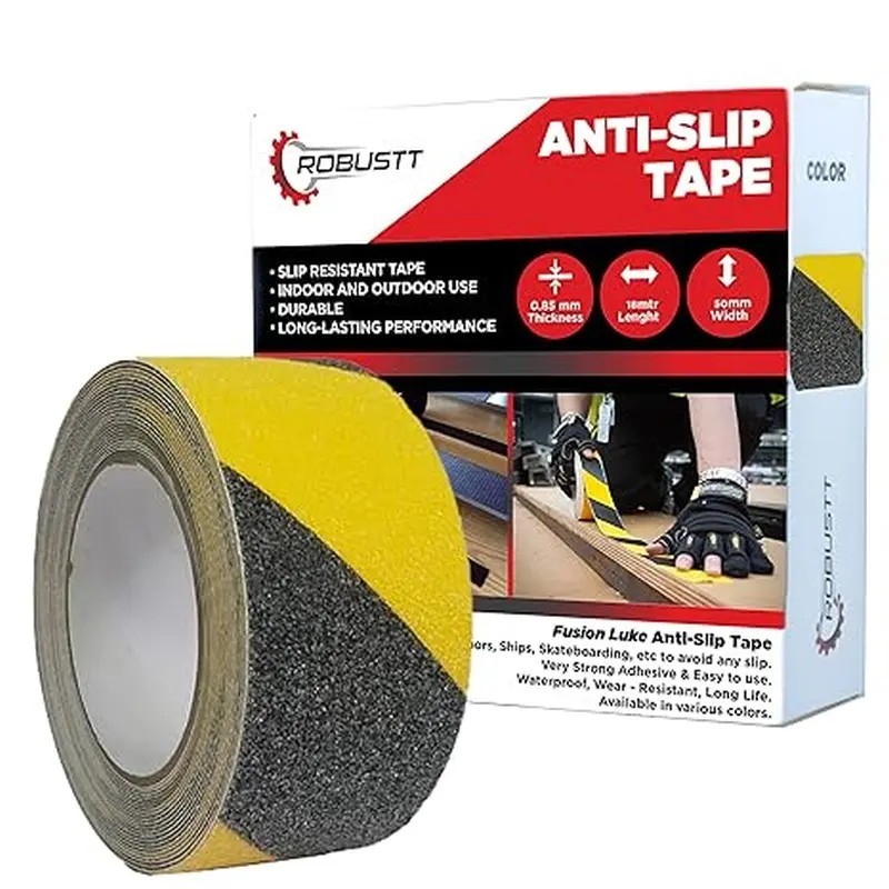 Buy Robustt Anti-Skid Multicolor Tape 18m x 50mm (Pack of 2)