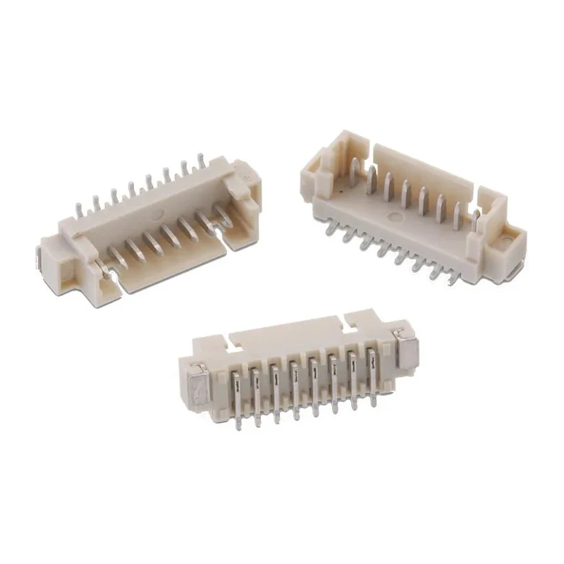 Wurth Elektronik WR-WTB Series Vertical Surface PCB Header, 9 Contacts, 1.25 mm Pitch, 1 Row, Shrouded 653109124022