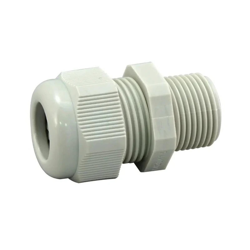 RS PRO Metric Thread Series Grey Polyamide 66 Cable Gland PG48 Thread, 34 mm Min., 44 mm Max., IP68 PG48