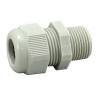 RS PRO Metric Thread Series Grey Polyamide 66 Cable Gland PG48 Thread, 34 mm Min., 44 mm Max., IP68 PG48