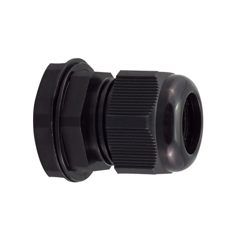 RS PRO Metric Thread Series Black Polyamide 66 Cable Gland M16 Thread, 5 mm to 10 mm Cable Diameter, IP68 214-1064