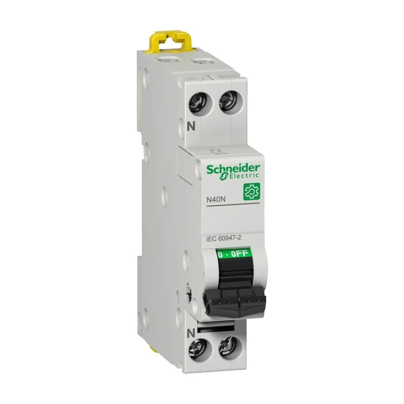 Schneider Electric Miniature Circuit Breaker 1-Pole 6A Type C 240V AC 10kA Breaking Capacity Multi9 