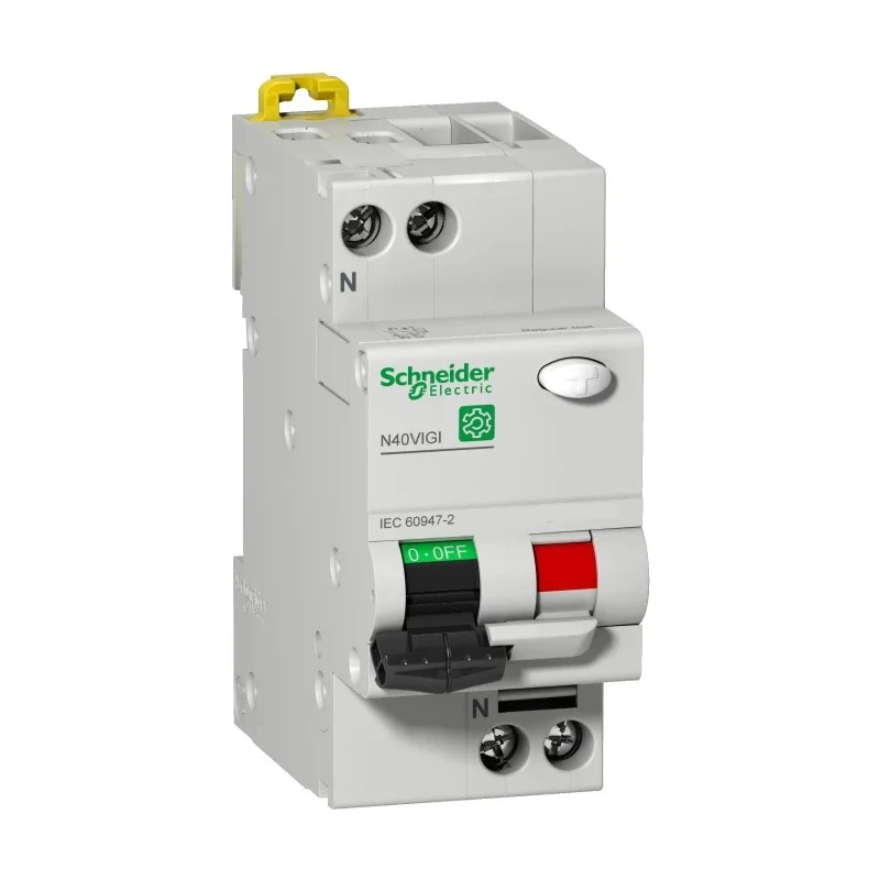 Schneider Electric Residual Current Circuit Breaker with Overload Protection 16A Current Rating 1-Pole 30mA Trip M9D11616