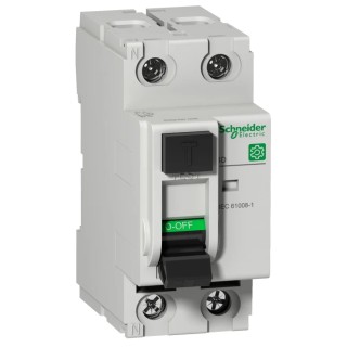 Schneider Electric ID Series Residual Current Circuit Breaker 40A 2-Pole 30mA Type AC 240V ac M9R11240