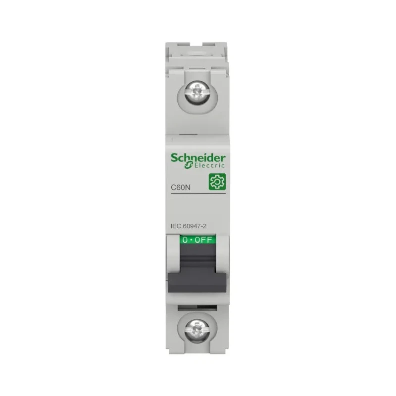 Schneider Electric Multi9 C60N Miniature Circuit Breaker 1-Pole 20A Type C 240V ac 72V dc 10kA Breaking M9F11120