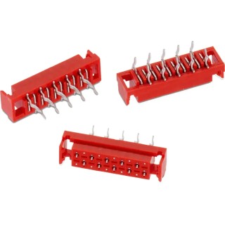 Wurth Elektronik WR-MM Series Straight Through Hole PCB Header, 18 Contact(s), 2.54 mm Pitch, 2 Row, Shrouded 690367191872