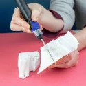Shesto Foam Cutter USB Rechargeable 3.7V Battery Powered with LED Light PSS1070