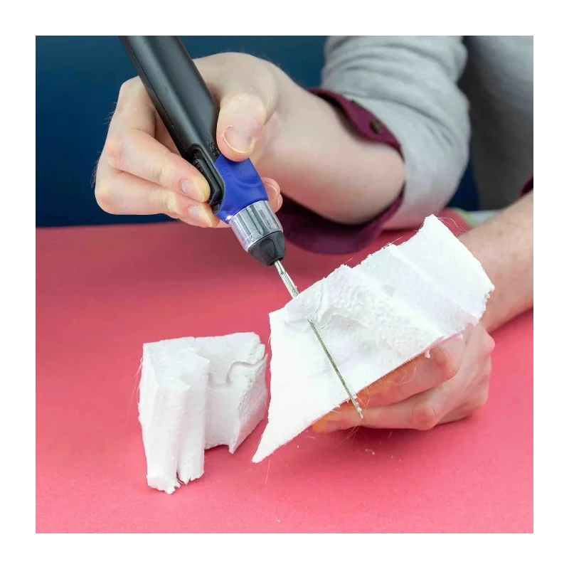 Shesto Foam Cutter USB Rechargeable 3.7V Battery Powered with LED Light PSS1070
