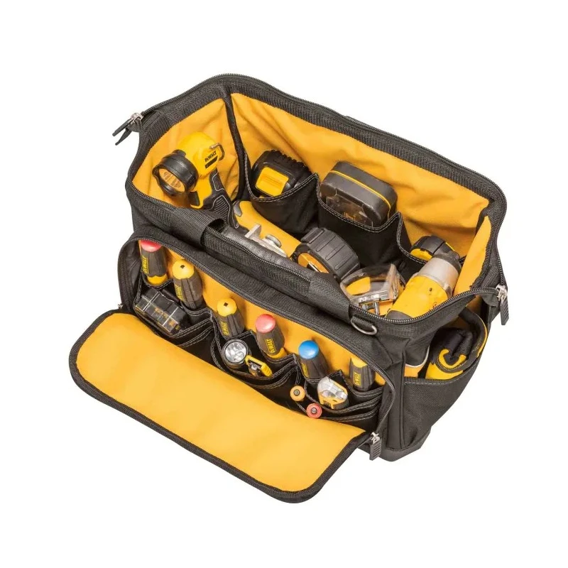 DeWALT Fabric Tool Bag with Shoulder Strap 250 mm x 450 mm x 300 mm DWST82991-1