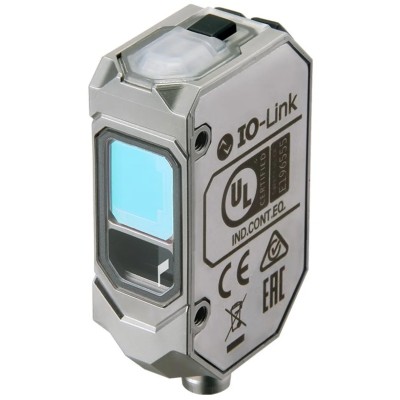 Omron Diffuse with Background Suppression Photoelectric Sensor 35 mm to 500 mm Detection Range Stainless E3AS-HL500LMT M3