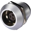 Amphenol PCD US Circular Connector 3 Contacts Rear Socket Female IP68 Luminus QuickConnect SLKC-03EGFS-GCP-001