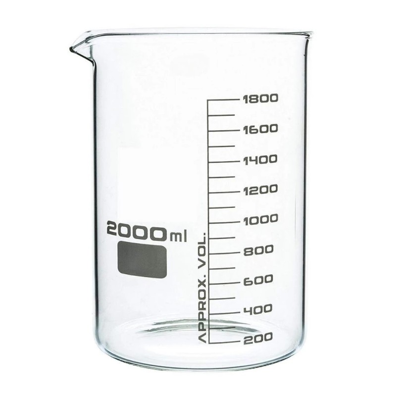 Buy Borosilicate Glass Beaker 2000 ml at lowest price in India