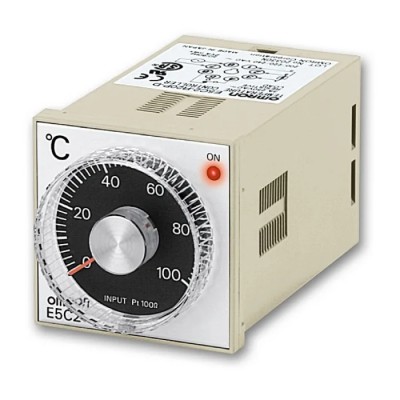 Omron DIN Rail Panel PID Temperature Controller 4 Input 4 Output Relay 240V AC On-Off E5C2-R20J 100-240VAC 0-400