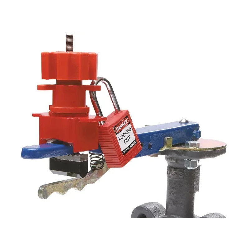 Brady Universal Ball Valve Lockout Device Red Glass Reinforced Nylon 9 mm UNIVERSAL BALL VALVE LOCKOUT DEVICE SML