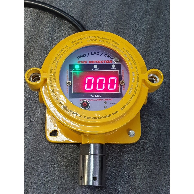 V-205 DEX Gas Detector for PNG/LPG/CNG, 30A, 250/600V