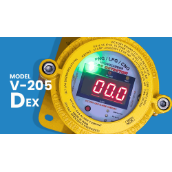 V-205 DEX Gas Detector for PNG/LPG/CNG, 30A, 250/600V