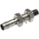 Omron Threaded Barrel Inductive Proximity Sensor, M8 Thread Size, 2 mm Detection, 30V DC, 200mA Switching E2B-S08KN02-MC-B1