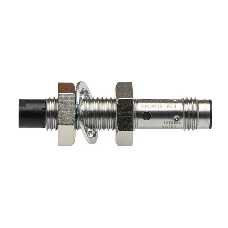 Omron Threaded Barrel Inductive Proximity Sensor, M8 Thread Size, 2 mm Detection, 30V DC, 200mA Switching E2B-S08KN02-MC-B1
