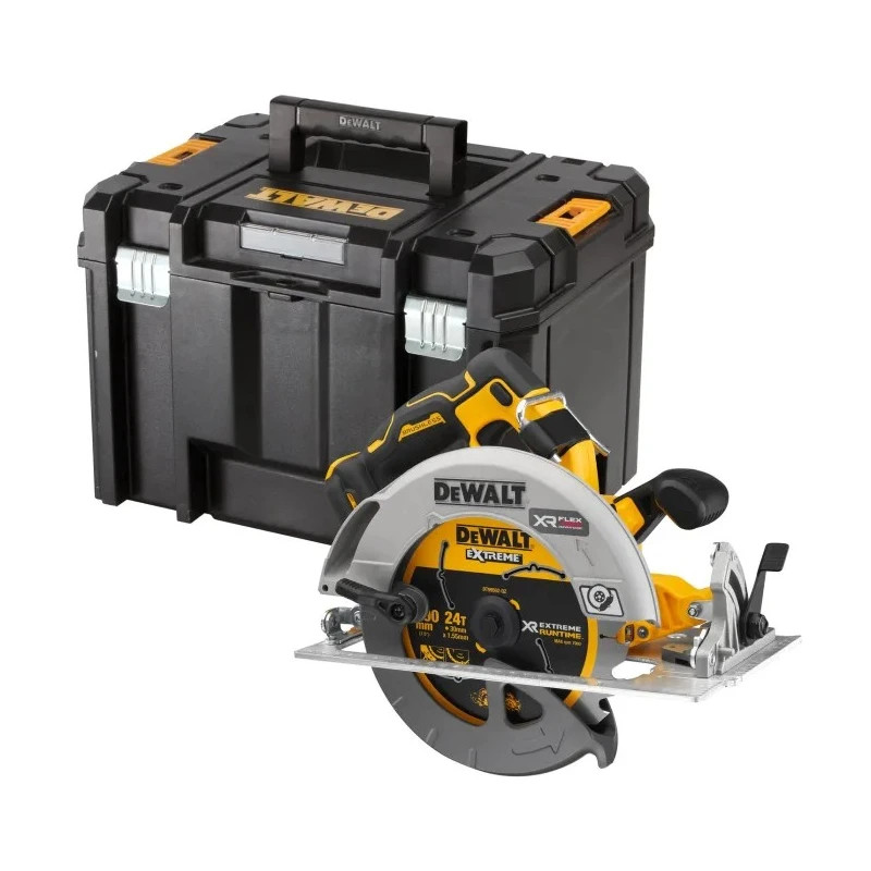 DeWALT 18V XR Brushless 190 mm Circular Saw, 5500 RPM, 67mm Cutting Depth DCS573NT-XJ