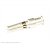 Souriau Sunbank by Eaton 8291 Series Female Crimp Terminal, 44A, Silver Plated Contact, 25.5mm Length 82913606A
