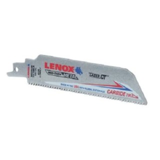 Lenox Reciprocating Saw Blade Bi-Metal 9 mm Length 1 mm Width 0.05 mm Thickness 10 Teeth Per Inch LXAR9110CT-1