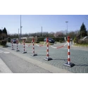 RS PRO Yellow and Black Polypropylene Chain Barrier, 10m Length, 6 Posts with Weighted Bases 217-5260