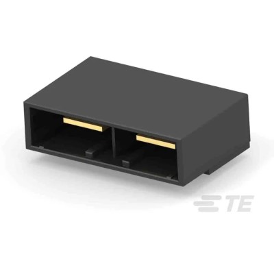 TE Connectivity Dynamic 8000 Series Horizontal Surface PCB Header, 2 Contacts, 24.4 mm Pitch, 1 Row, Shrouded 1-2351965-2