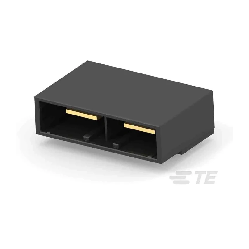 TE Connectivity Dynamic 8000 Series Horizontal Surface PCB Header, 2 Contacts, 24.4 mm Pitch, 1 Row, Shrouded 1-2351965-2