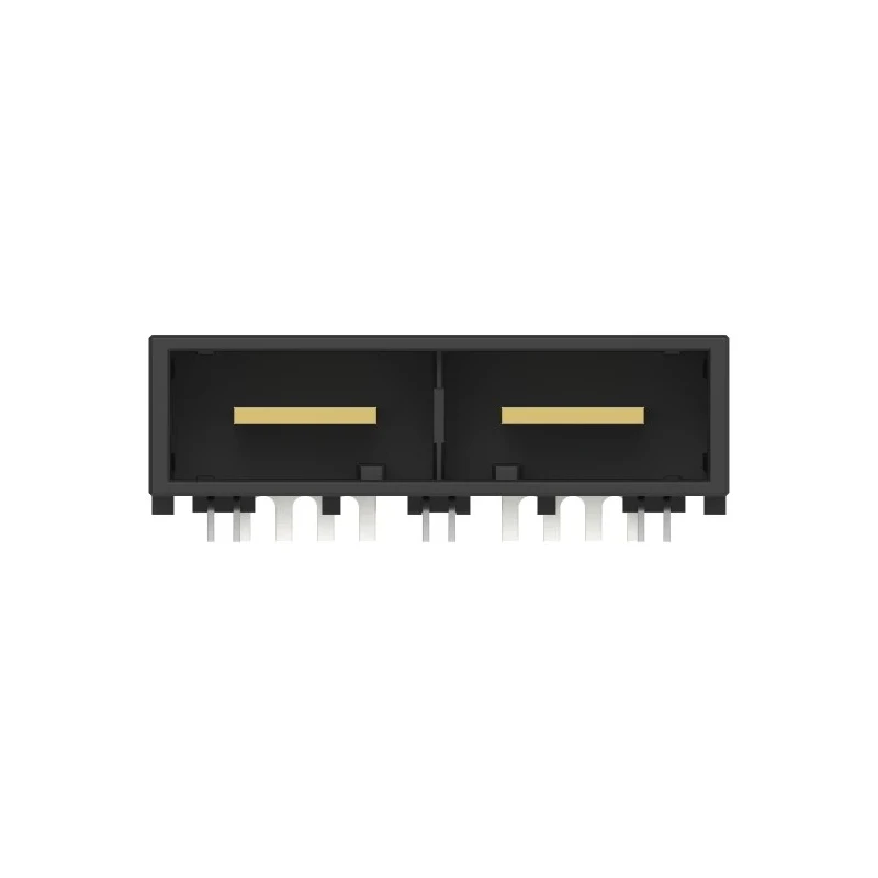 TE Connectivity Dynamic 8000 Series Horizontal Surface PCB Header, 2 Contacts, 24.4 mm Pitch, 1 Row, Shrouded 1-2351965-2