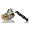 Norgren Nickel Plated Brass Threaded 2-Way Ball Valve 1/2 in G, ISO 7.1 40 bar 602112148