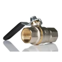 Norgren Nickel Plated Brass Threaded 2-Way Ball Valve 1/2 in G, ISO 7.1 40 bar 602112148
