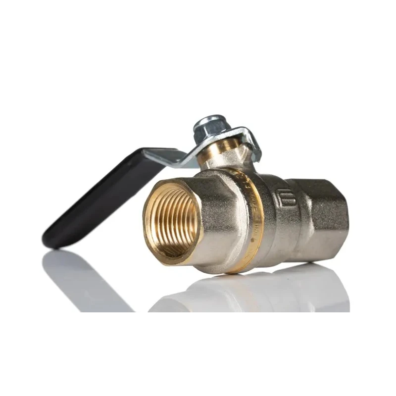 Norgren Nickel Plated Brass Threaded 2-Way Ball Valve 1/2 in G, ISO 7.1 40 bar 602112148